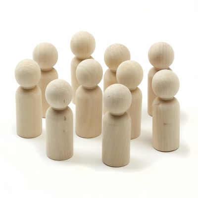 WOODEN PEOPLE LARGE PACK 10