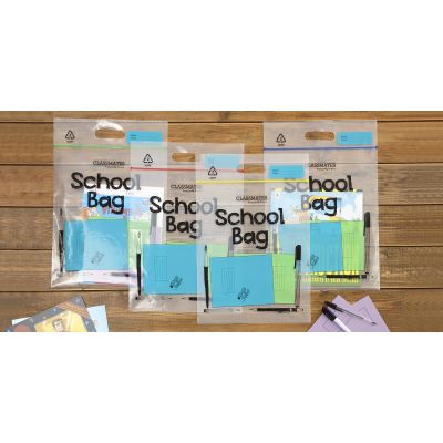 BOOK BAG A4 BLUE PK 25