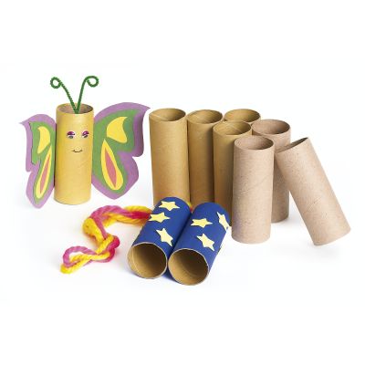 STURDY RECYCLED CRAFT ROLLS PACK 24