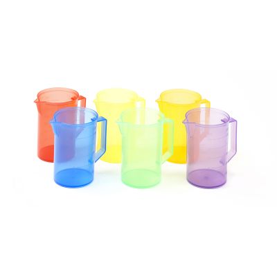 TRANSPARENT COLOURED PITCHERS