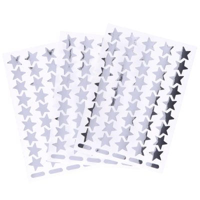 SILVER STAR STICKERS