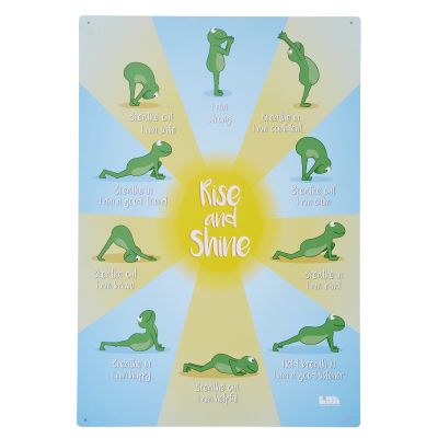 RISE AND SHINE YOGA BOARD