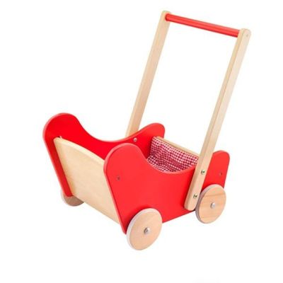 WOODEN DOLLS PRAM