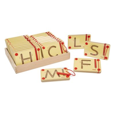 MAGNETIC LETTER MAZES UPPERCASE