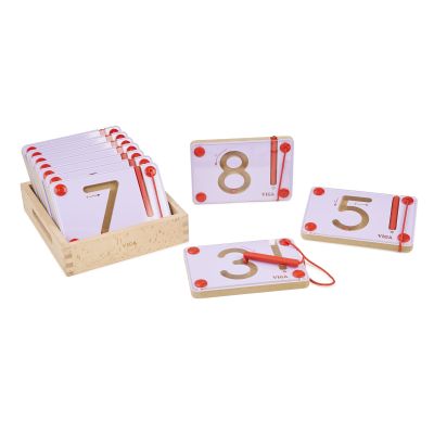 MAGNETIC NUMBER MAZES 0-9