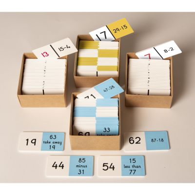 MATHS MASTERY DOMINO SET - SUBTRACTION