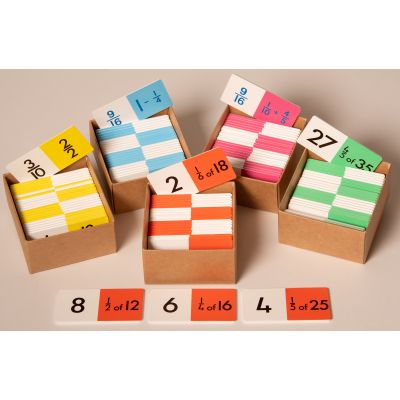 MASTERY DOMINO SET - FRACTIONS SET 2