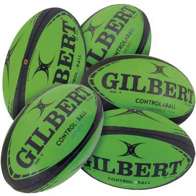 GILBERT CONTROL-A-BALL RUGBY BALL 5PK S5