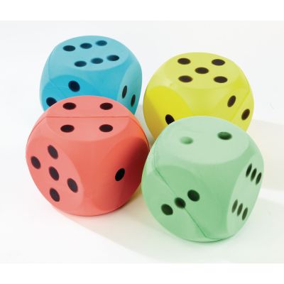 FOAM DICE PACK 4