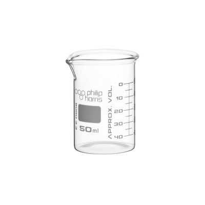 BEAKER LOW FORMSPOUT BOROGLASS GRAD50ML