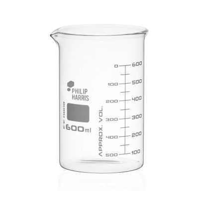 BEAKER LOW FORM SPOUTBOROGLASS GRAD600ML