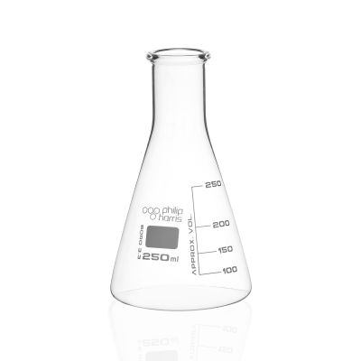 CONICAL FLASK NARROWNECK 250ML PK12