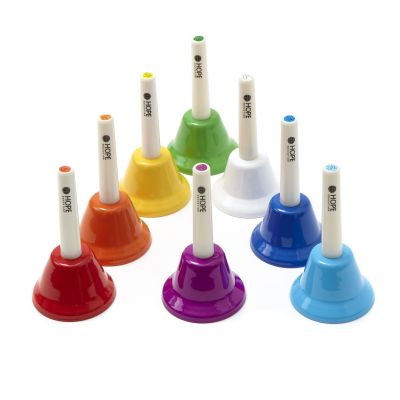 8 NOTE DIATONIC WHACKY HAND BELLS