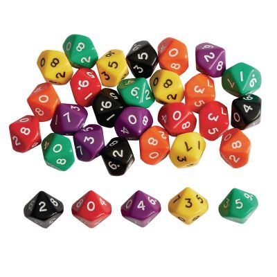 MULTI SIDED DICE PK5