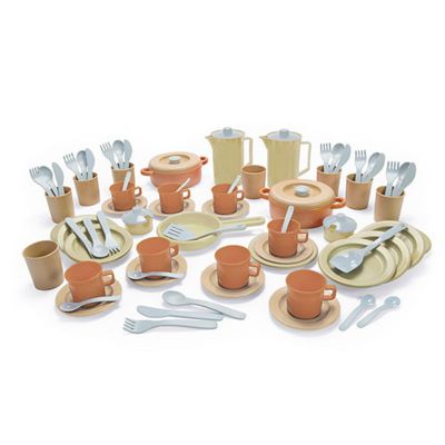 BIOPLASTIC DINNER SET - 79 PIECE