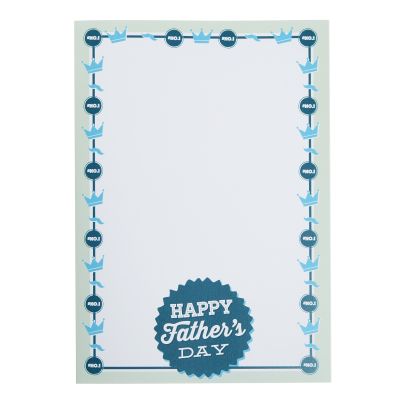 A4 FATHERS DAY CARDS PK 50 160GSM