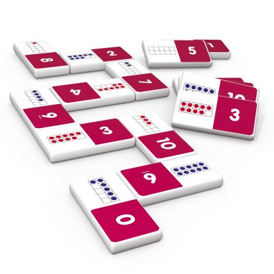 TEN FRAME DOMINOES