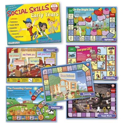 6 SOCIAL SKILLS BOARD GAMES EARLY YEARS