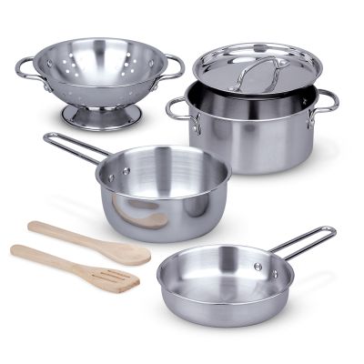 8 PIECE POTS AND PAN SET