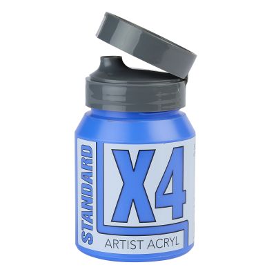 SC X4 STANDARD ACRYL 500ML COBALT BLUE