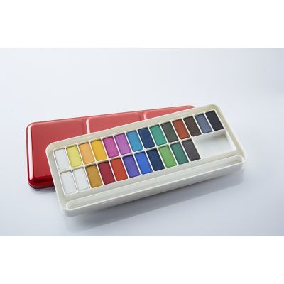 WATERCOLOUR TABLETS SET OF 25 ASSORTED