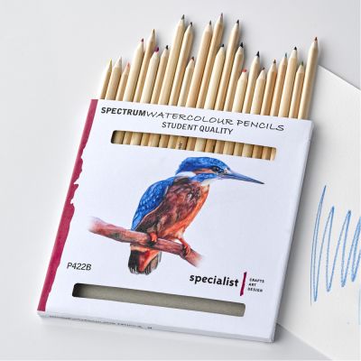 SPECTRUM WATERCOLOUR PENCILS SET OF 24