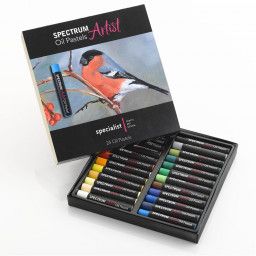 SPECTRUM ARTIST OIL PASTELS PK24 ASRTD