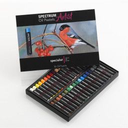 SPECTRUM ARTIST OIL PASTELS PK36 ASRTD