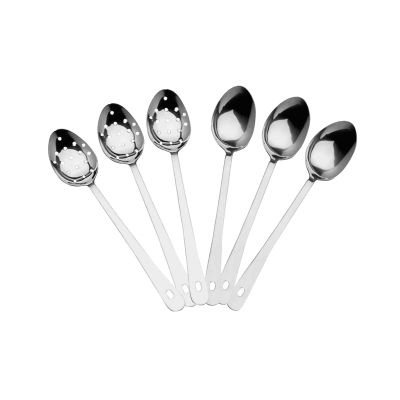 METAL SPOONS PK 6