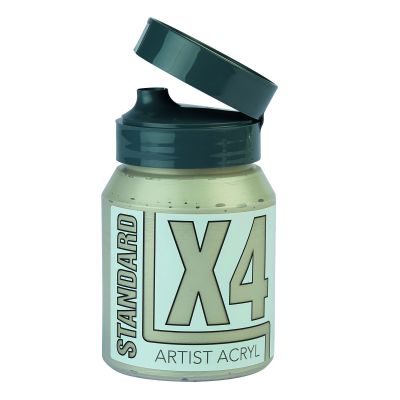 SC X4 STANDARD ACRYL 500ML SILVER