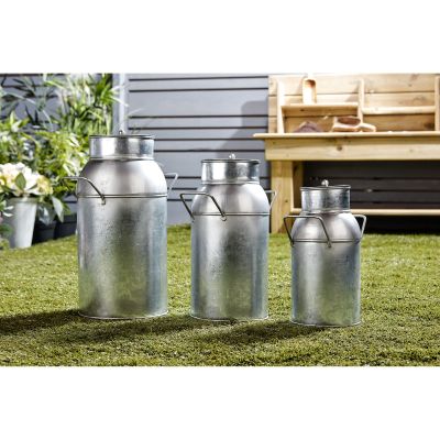 METAL CHURNS 3PK