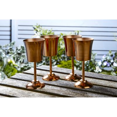 METAL GOBLETS