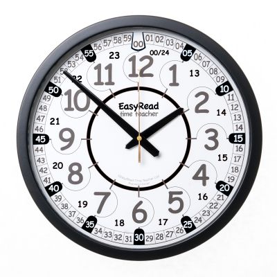 12-24 HOUR EASYREAD PLAYGROUND CLOCK