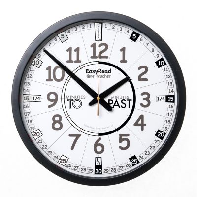 PAST TO EASYREAD PLAYGROUND CLOCK