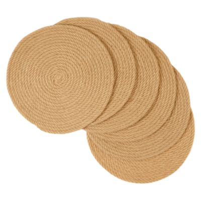 JUTE PLACEMATS - PACK OF 6