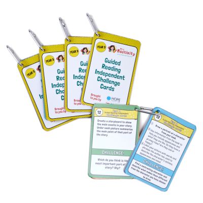 MRS MACTIVITY GUIDED READING CARDS Y3