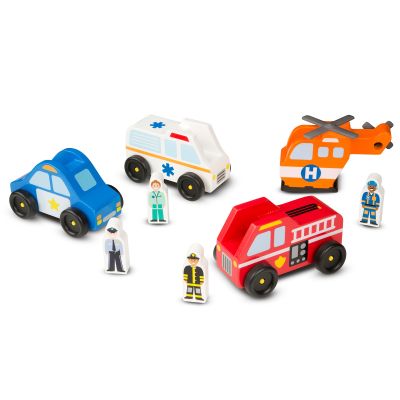 EMERGENCY VEHICLES SET