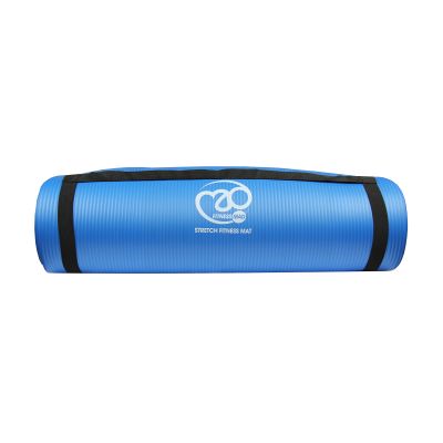 STRETCH FITNESS MAT - LIGHT BLUE 10MM