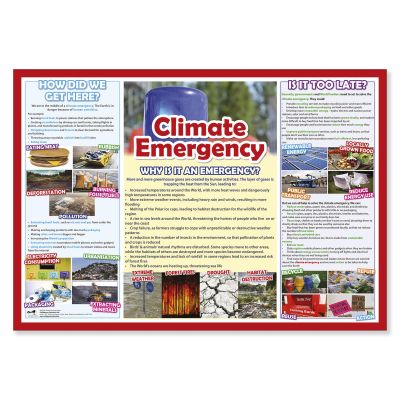 CLIMATE EMERGENCY POSTER