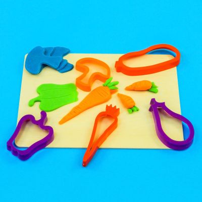 VEGETABLE CUTTERS PACK 6