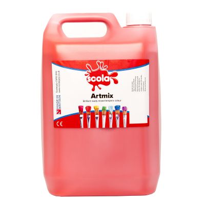 SCOLA ARTMIX BRILLIANT RED 5L