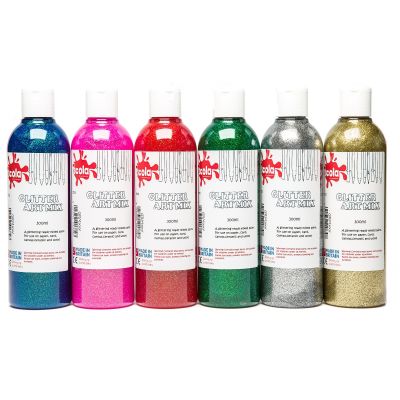 SCOLA GLITTER PAINT 300ML P6