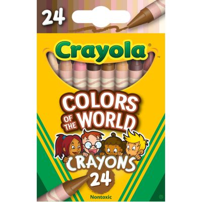 CRAYOLA COTW CRAYONS PK24