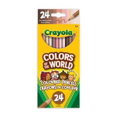 CRAYOLA COTW PENCILS PK24