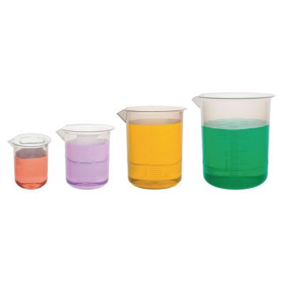 POLYPROPYLENE BEAKERS PK4