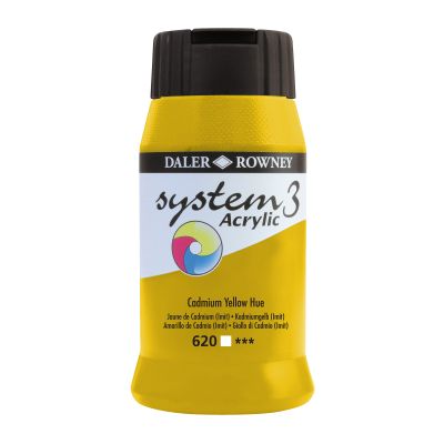 SYSTEM 3 CADMIUM YELLOW 500ML