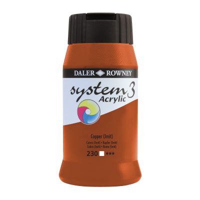 SYSTEM 3 METALLIC 500ML COPPER