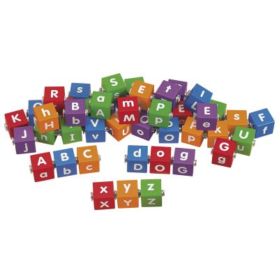 SNAP TOGETHER LETTER WOODEN BLOCKS