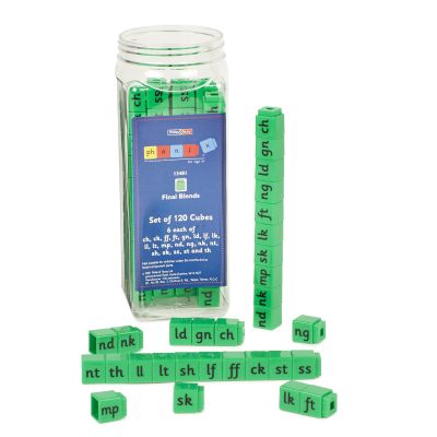 PHONIX CUBES GREEN FINAL CONSONANTS