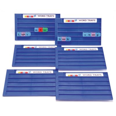 PHONIX WORD TRAYS SET OF 6